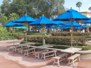 Luxury Resort Patio Shade Umbrellas