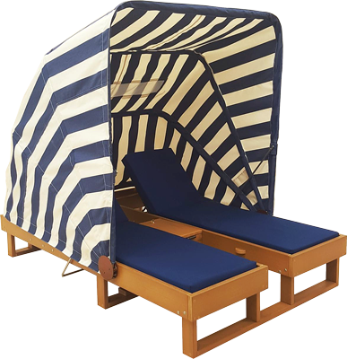 Commercial Double Chaise for Resorts