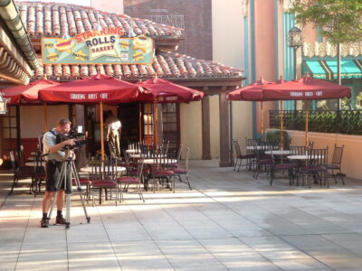 Outdoor Square Market Umbrellas for Restaurants